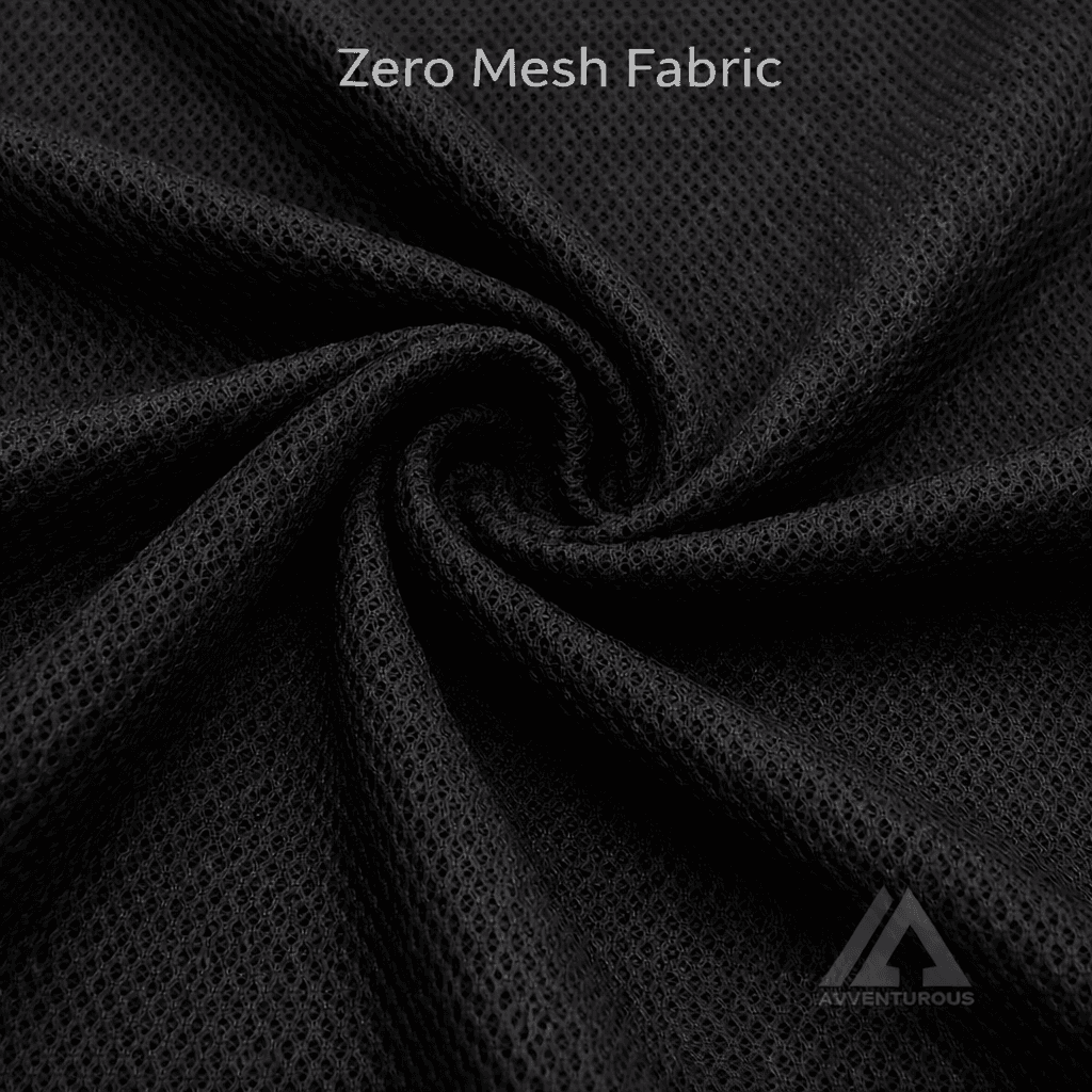 Zero Mesh Fabric | 120-180 GSM | 58-60 Inch Width | 4-Way Stretch Breathable Sportswear & Activewear Fabric